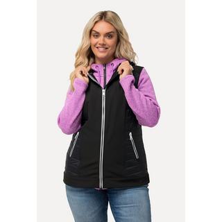 Ulla Popken  Gilet Hybrid HYPRAR idrorepellente con cappuccio 