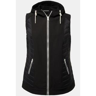 Ulla Popken  Gilet Hybrid HYPRAR idrorepellente con cappuccio 