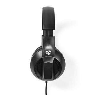 Nedis  PC -Headset | Over-Ear | Stereo | USB Typ-A / USB Typ-C ™ | Faltbares Mikrofon | Schwarz 