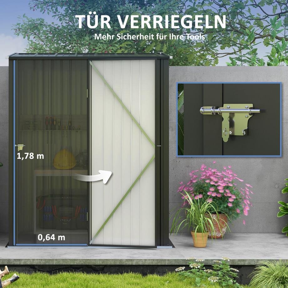 Outsunny Gartenschuppen  