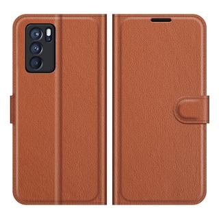 Cover-Discount  OPPO Reno6 Pro - Leder Etui Hülle 