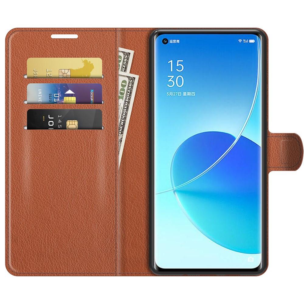 Cover-Discount  OPPO Reno6 Pro - Leder Etui Hülle 