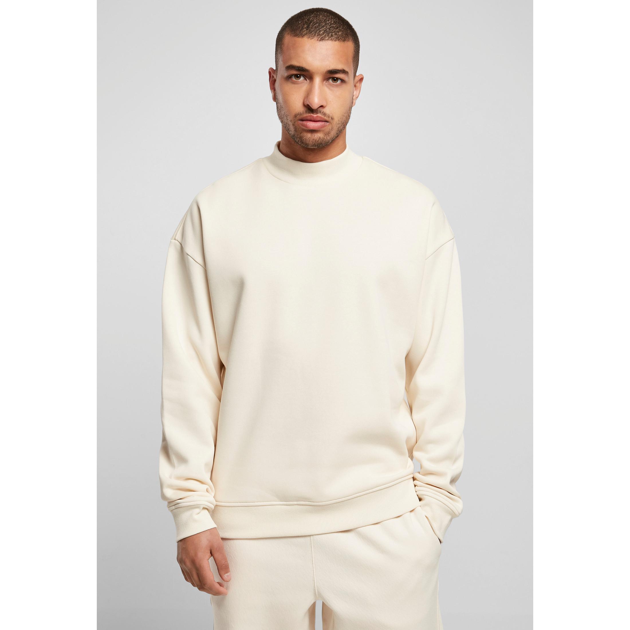 URBAN CLASSICS Mock Neck Crew Sweatshirt  