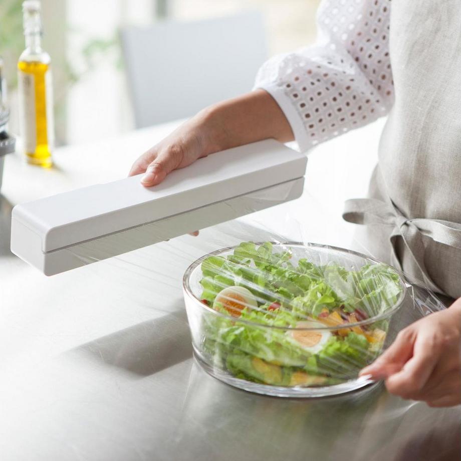 Yamazaki TOWER Magnetischer Folienspender   Weiss  