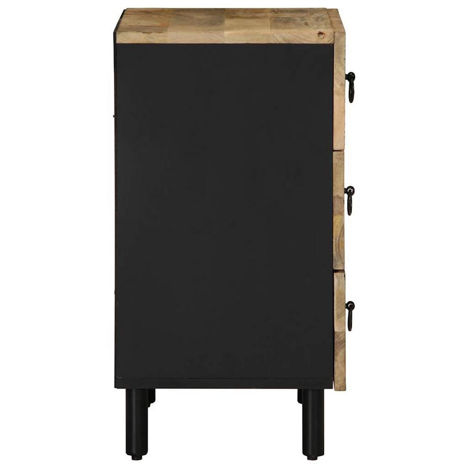 VidaXL comodino Legno di mango  