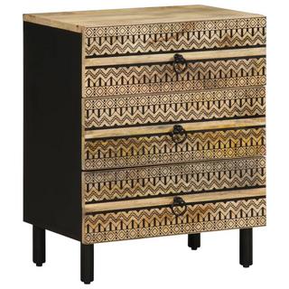 VidaXL Table de chevet bois de mangue  