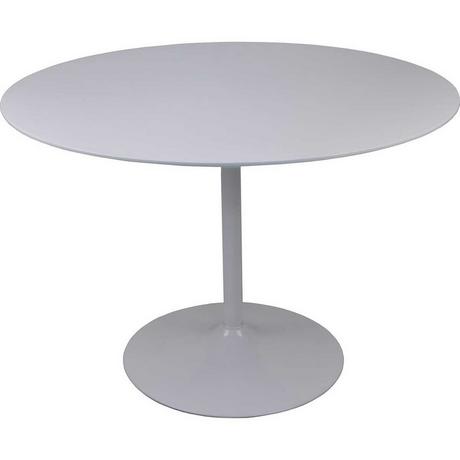 mutoni Bistrotisch rund weiss hochglanz 110x110cm  