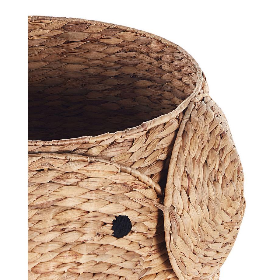 Beliani Korb aus Wasserhyazinthe Boho DOGON  