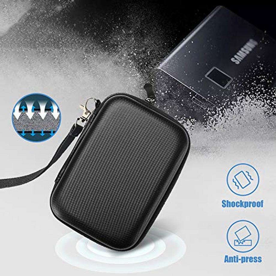 Only-bags.store  Festplatten Tasche für Samsung T7 Touch-SSD 