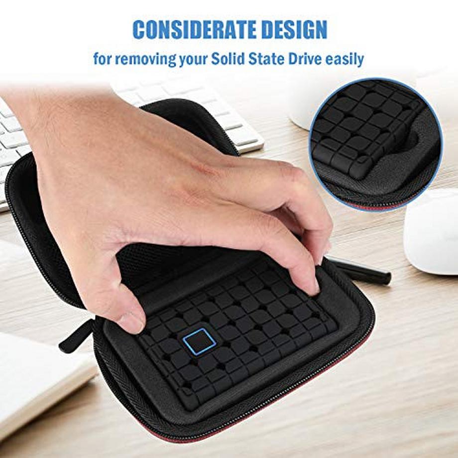 Only-bags.store  Festplatten Tasche für Samsung T7 Touch-SSD 