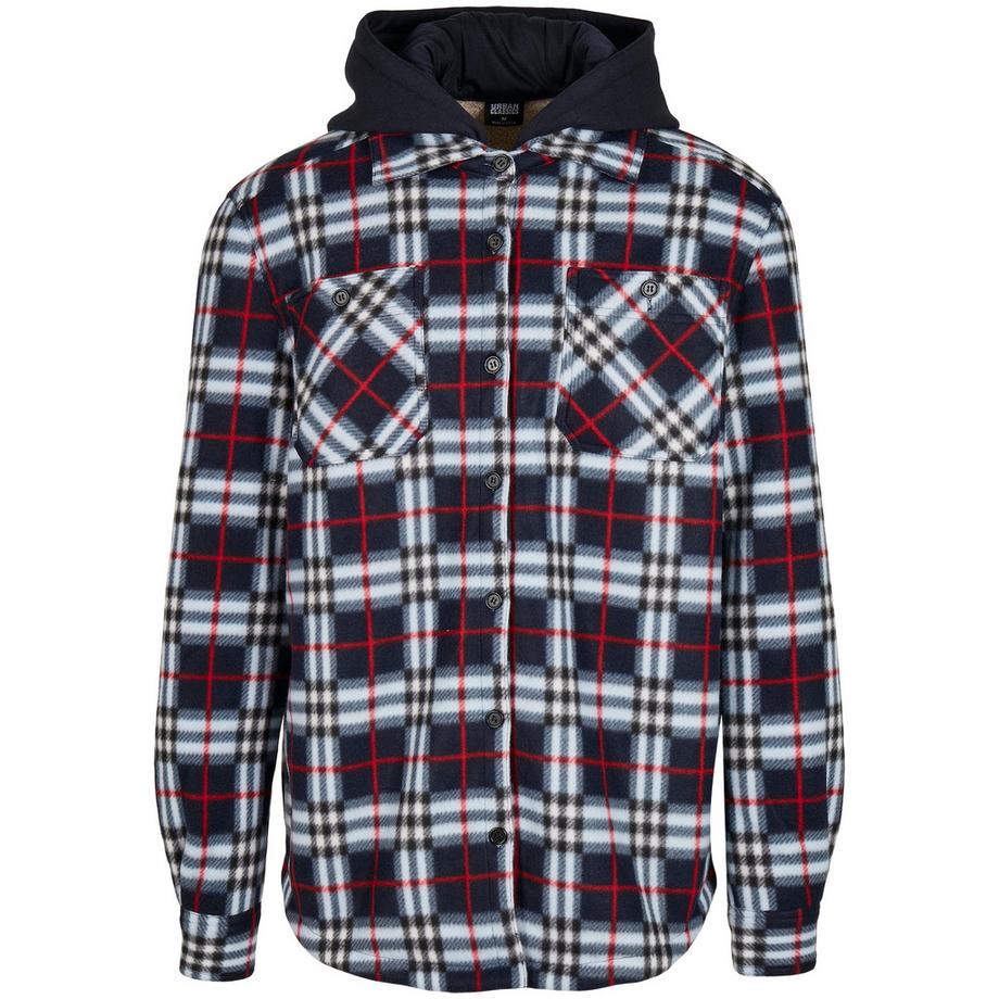 URBAN CLASSICS Giacca polare con cappuccio  