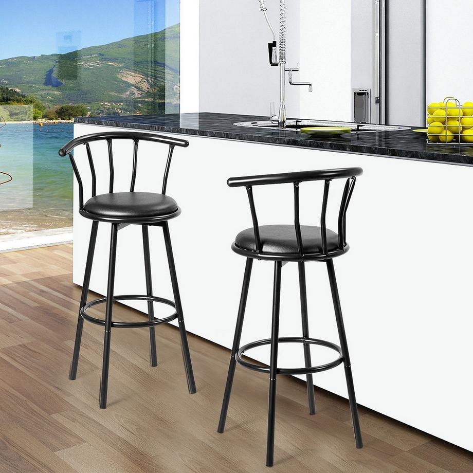 Northix Barhocker-Set, 360° drehbar  