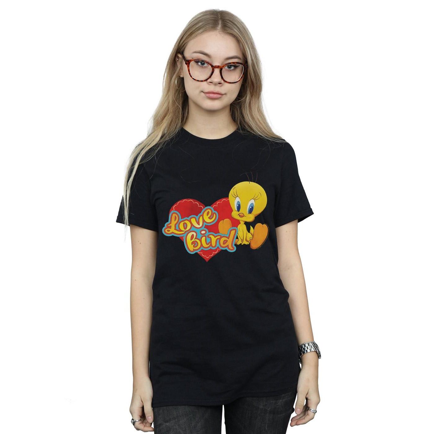 LOONEY TUNES  Tshirt TWEETY PIE VALENTINE'S DAY LOVE BIRD 