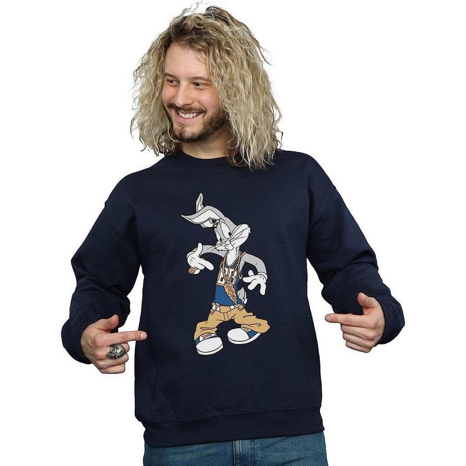 LOONEY TUNES Bugs Bunny Rapper Sweatshirt  