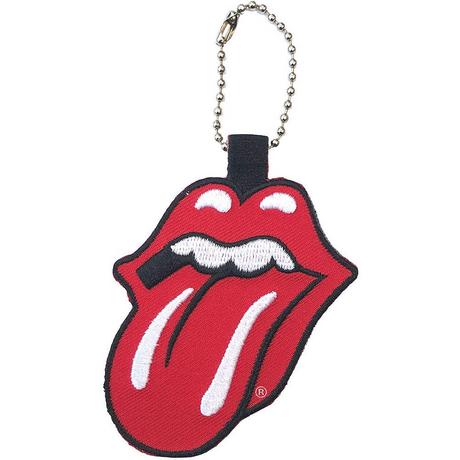 The Rolling Stones Classic Tongue Porte-clés Patch Double Face  
