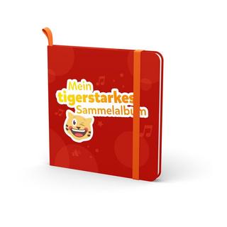 Tigermedia  Sammelalbum für Tigercards ROT 