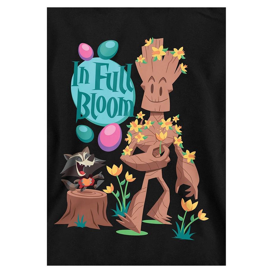 Guardians Of The Galaxy  In Full Bloom Felpa Con Cappuccio 