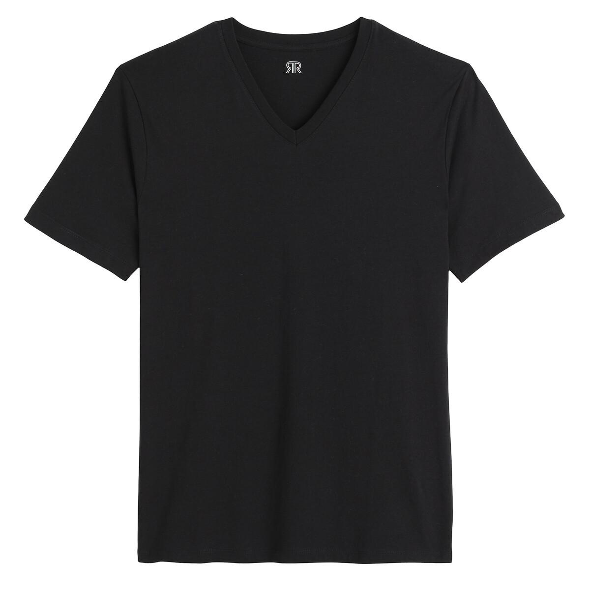 La Redoute Collections V-Ausschnitt Kurzarm T-Shirt  