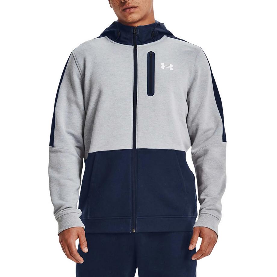 UNDER ARMOUR Threadborne Hoodie mit durchgehendem Reissverschluss  