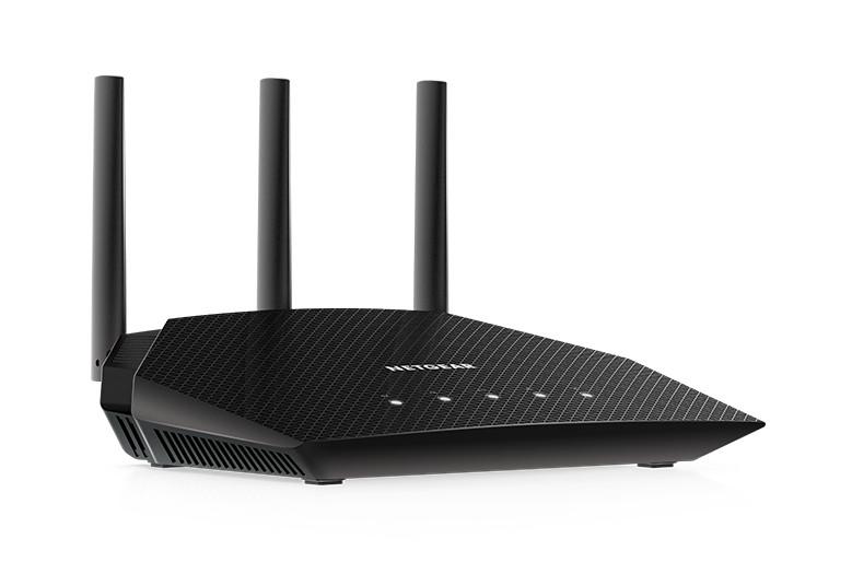 NETGEAR  Nighthawk 4-Stream AX1800 WiFi 6 Router (RAX10) router wireless Gigabit Ethernet Dual-band (2.4 GHz/5 GHz) Nero 