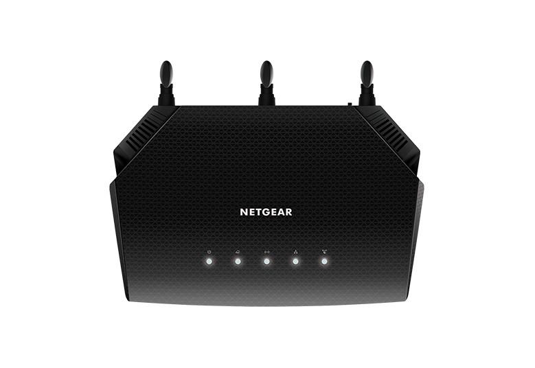 NETGEAR  Nighthawk 4-Stream AX1800 WiFi 6 Router (RAX10) router wireless Gigabit Ethernet Dual-band (2.4 GHz/5 GHz) Nero 