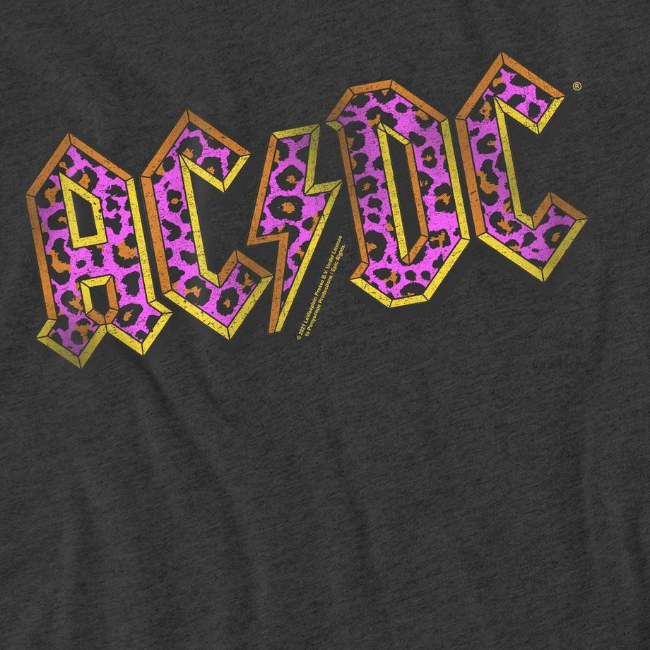 AC/DC ACDC T-Shirt Stampata Regular Fit  