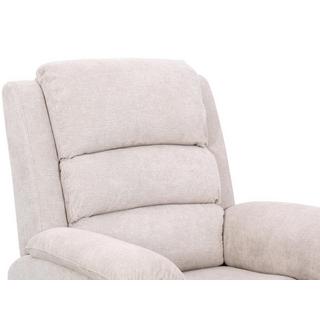 Vente-unique Relaxsessel Fernsehsessel elektrisch - Stoff - Beige - NEVERS  