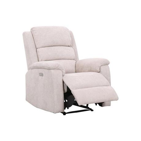 Vente-unique Relaxsessel Fernsehsessel elektrisch - Stoff - Beige - NEVERS  