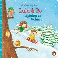 Lulu & Bo spielen im Schnee Taube, Anna; Kaden, Outi (Illustrationen) Copertina rigida 