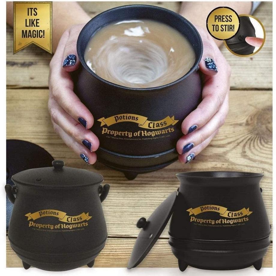 Mugs Harry Potter Bouilloire à agitation automatique avec couvercle  
