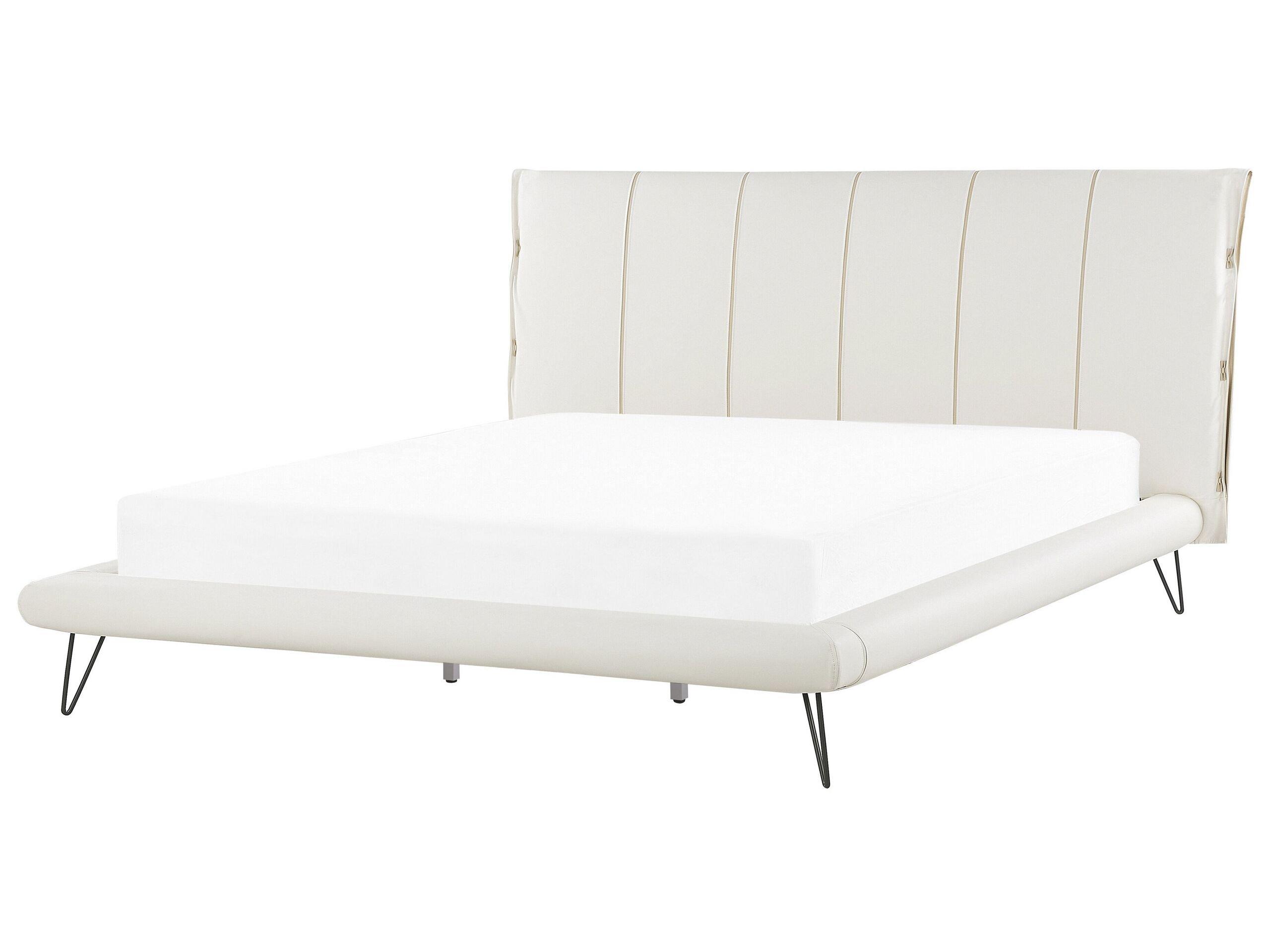 Beliani Bett mit Lattenrost aus Kunstleder Modern BETIN  