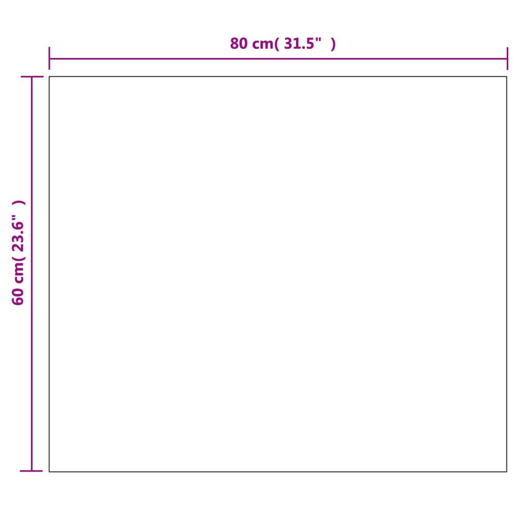 VidaXL Wandspiegel mit led-leuchte glas  