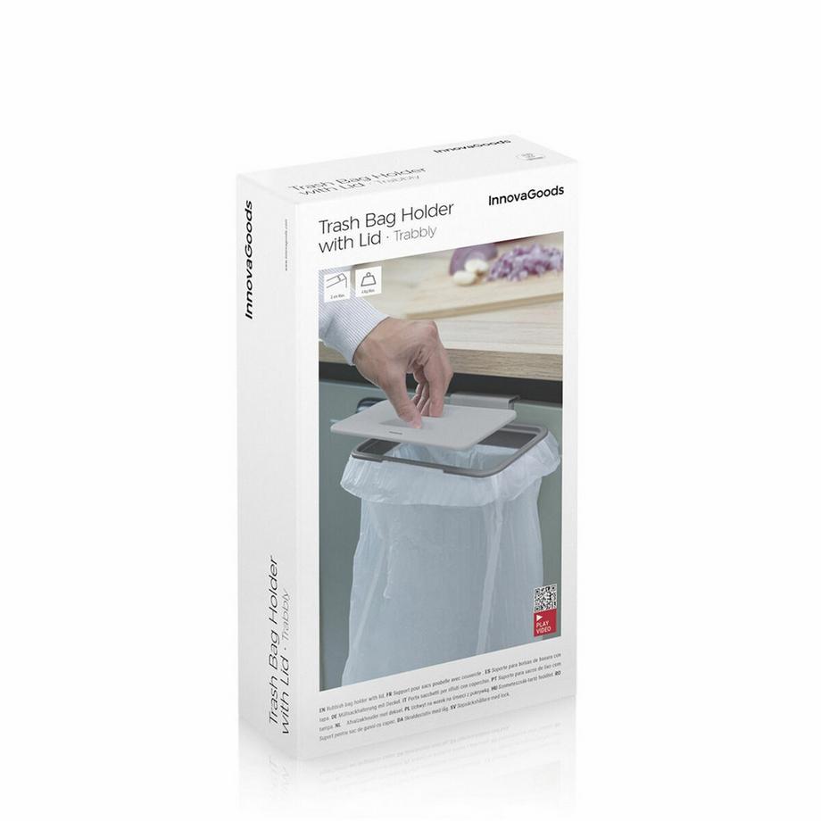 InnovaGoods  Müllsackhalter mit Deckel Trabbly InnovaGoods 