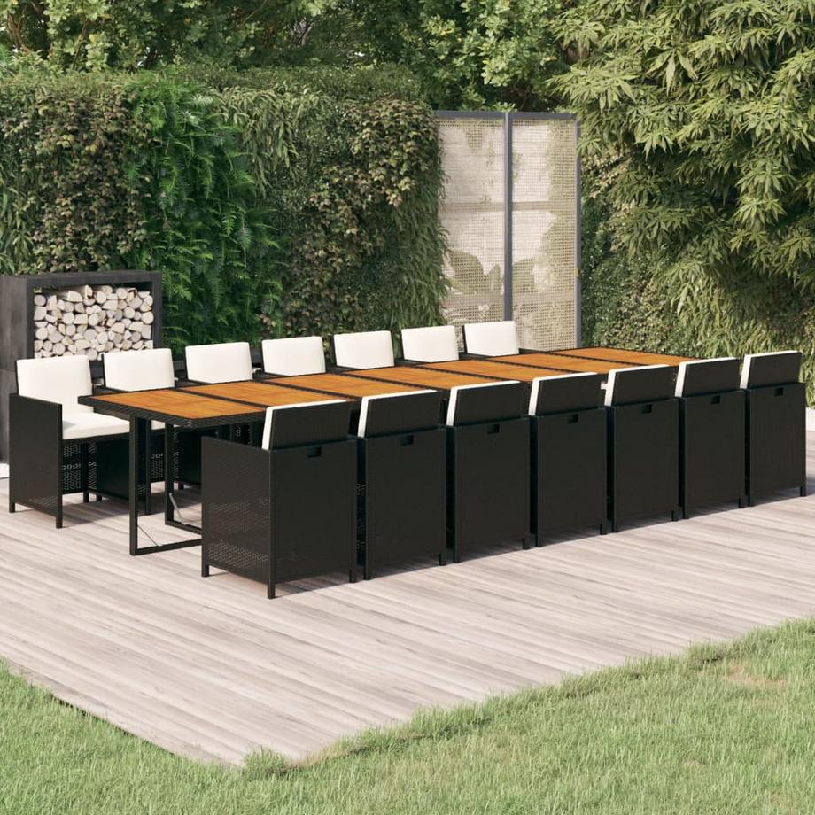 VidaXL set da pranzo da giardino  