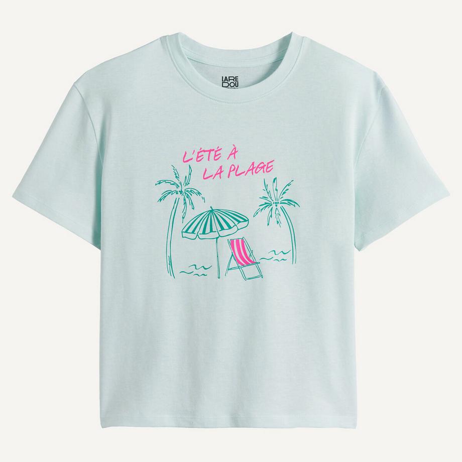 La Redoute Collections  T-shirt col rond 