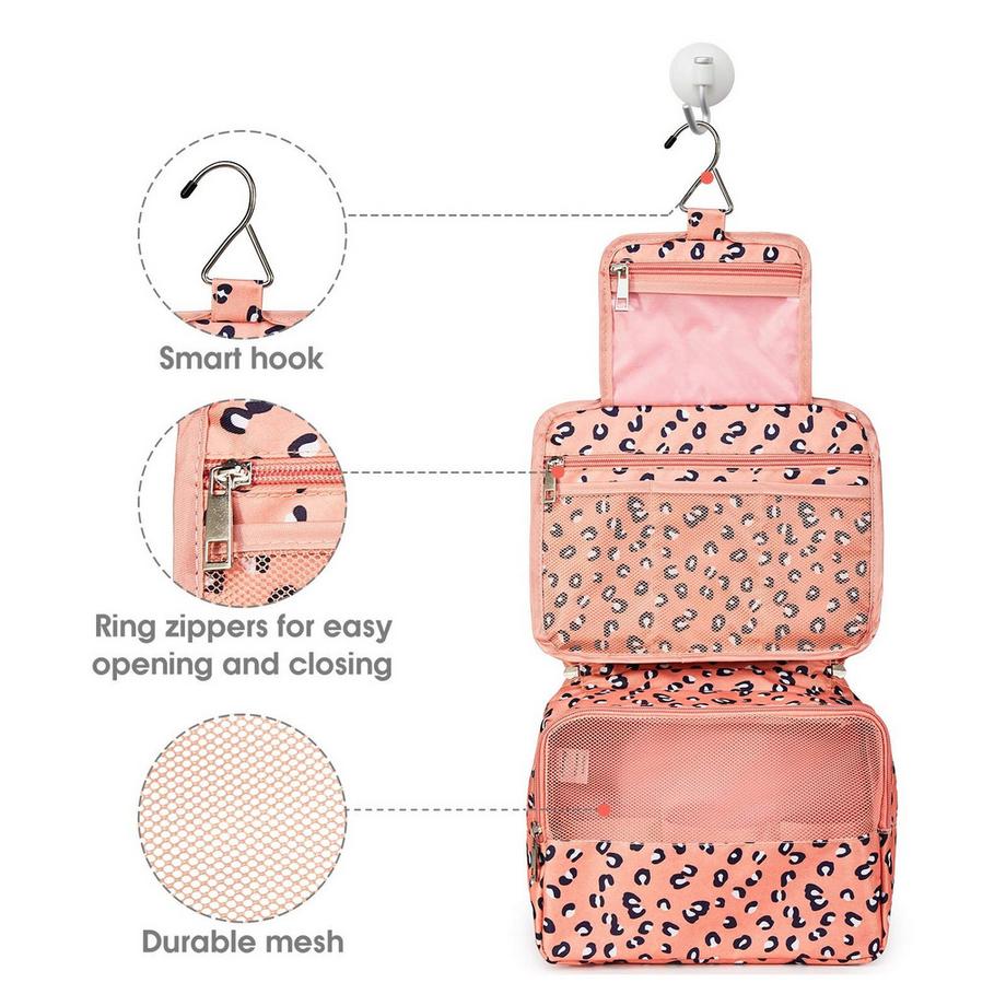 Only-bags.store Kulturtasche zum Aufhängen Grosse Kulturbeutel mit Haken  