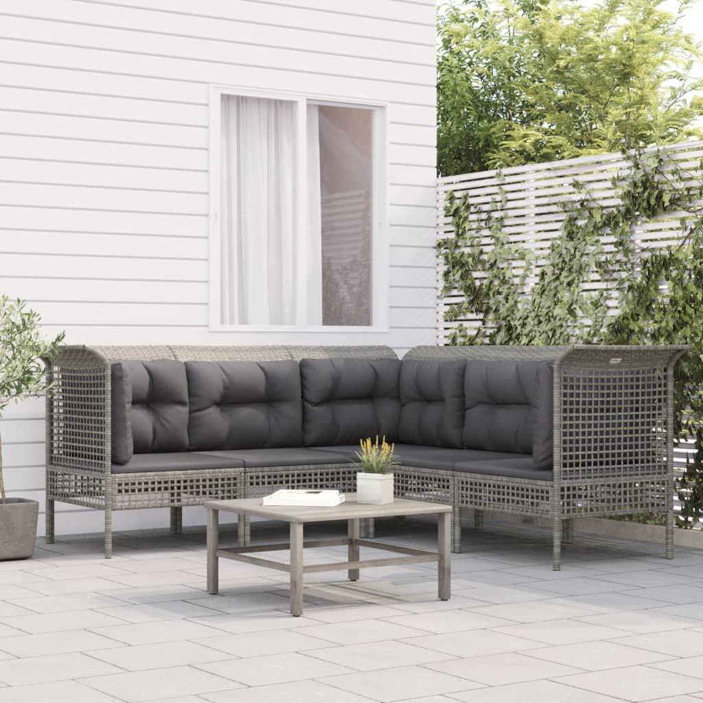 VidaXL Garten lounge set poly-rattan  