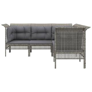 VidaXL Garten lounge set poly-rattan  