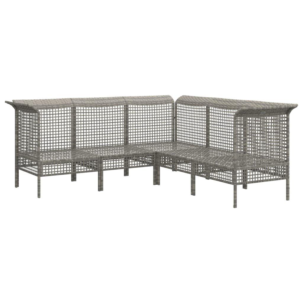 VidaXL Garten lounge set poly-rattan  