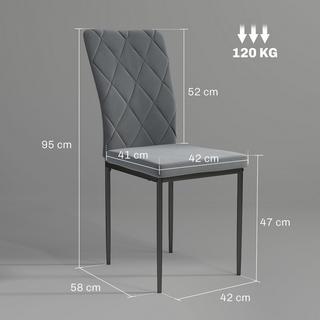 HOMCOM Esszimmerstühle  