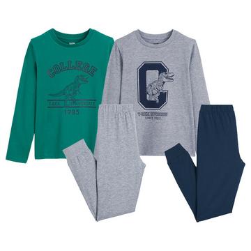 2er-Pack Pyjamas  Dino Campus