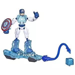 Avengers Bend & Flex Captain America Eis-Mission (15cm)