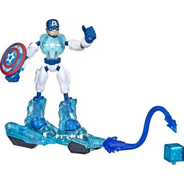 Avengers Bend & Flex Captain America Eis-Mission (15cm)