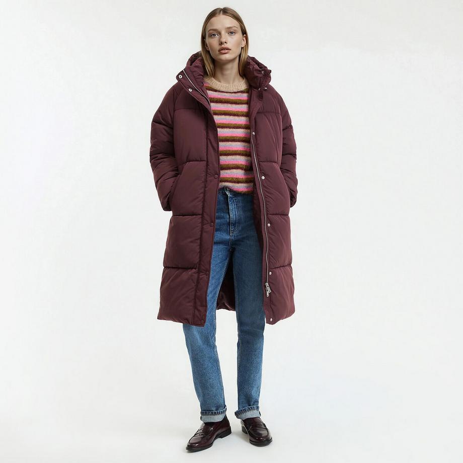 La Redoute Collections Steppmantel mit Kapuze  