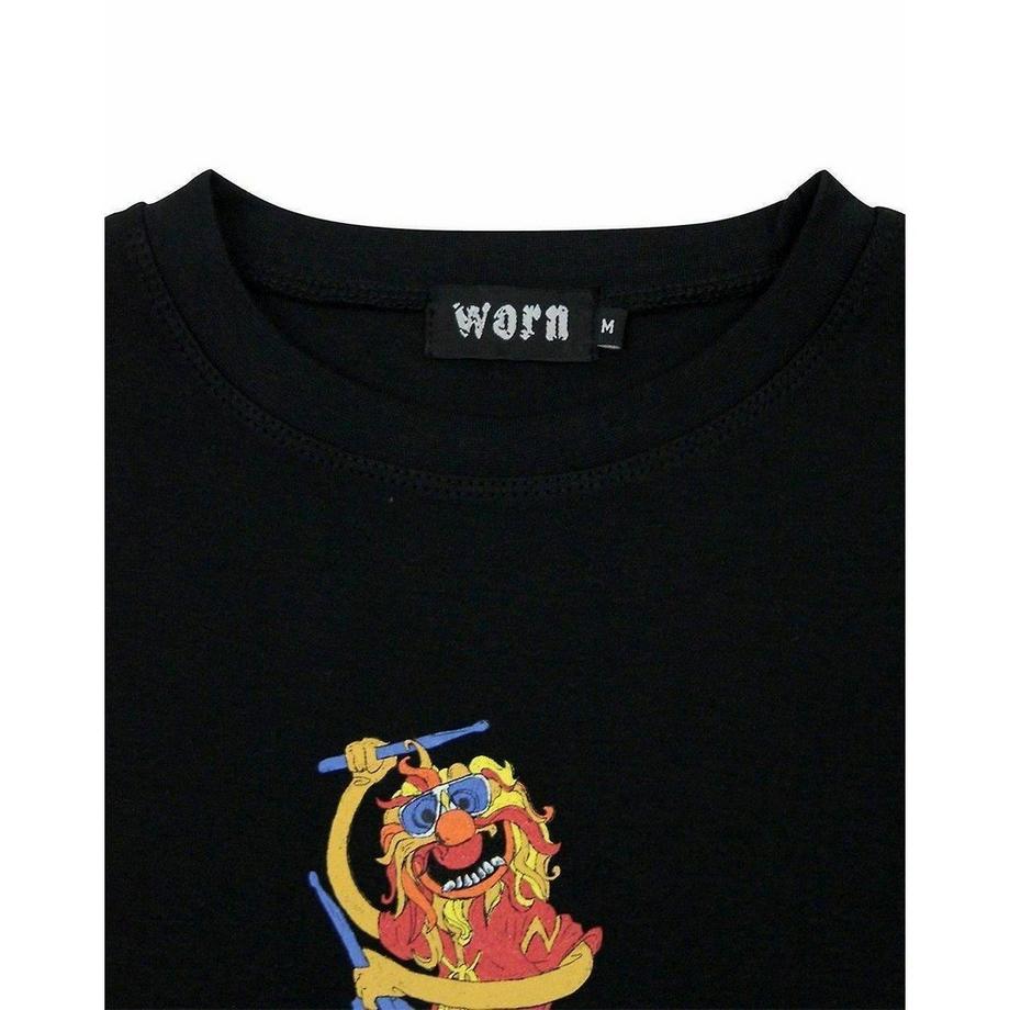 Worn T-shirt Animal Drummer  