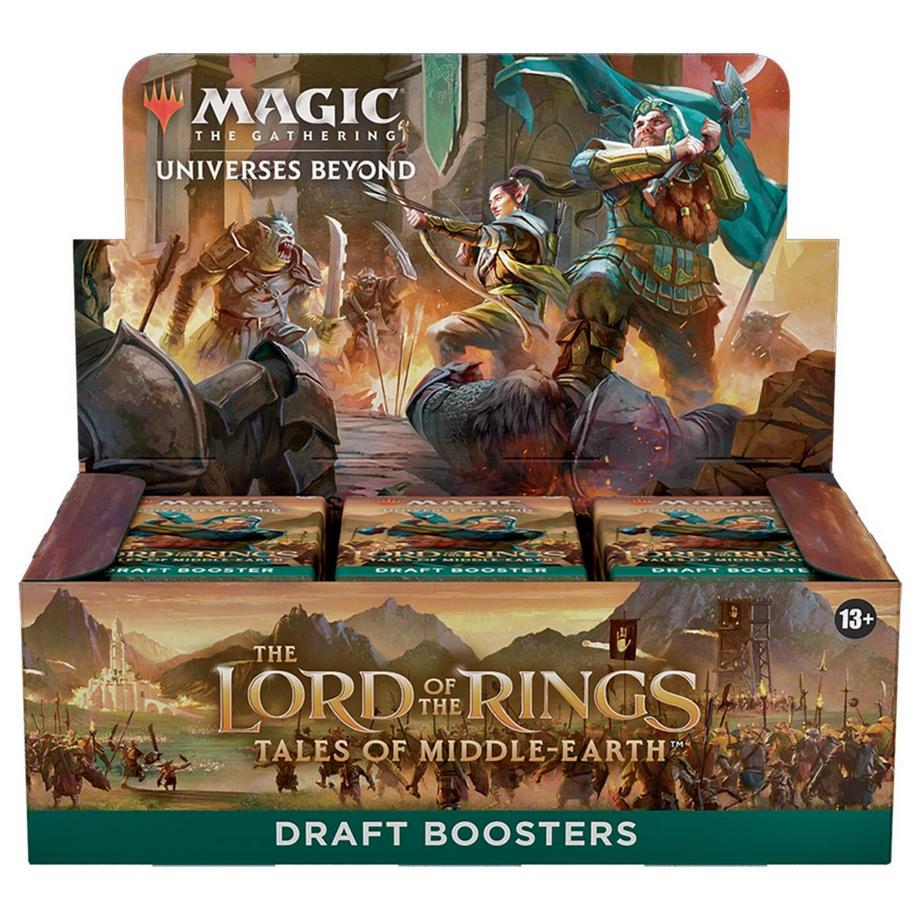 Wizards of the Coast  The Lord of the Rings: Tales of Middle-earth™ Draft Booster Display - Magic the Gathering - EN 
