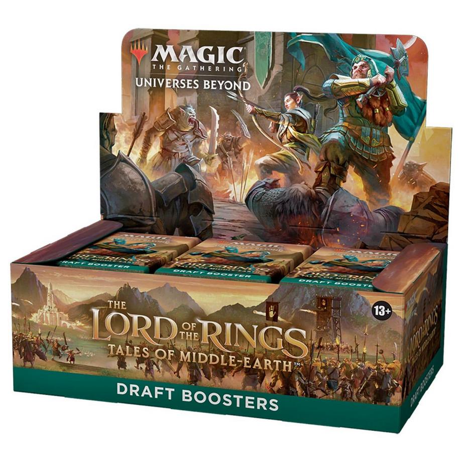 Wizards of the Coast  The Lord of the Rings: Tales of Middle-earth™ Draft Booster Display - Magic the Gathering - EN 