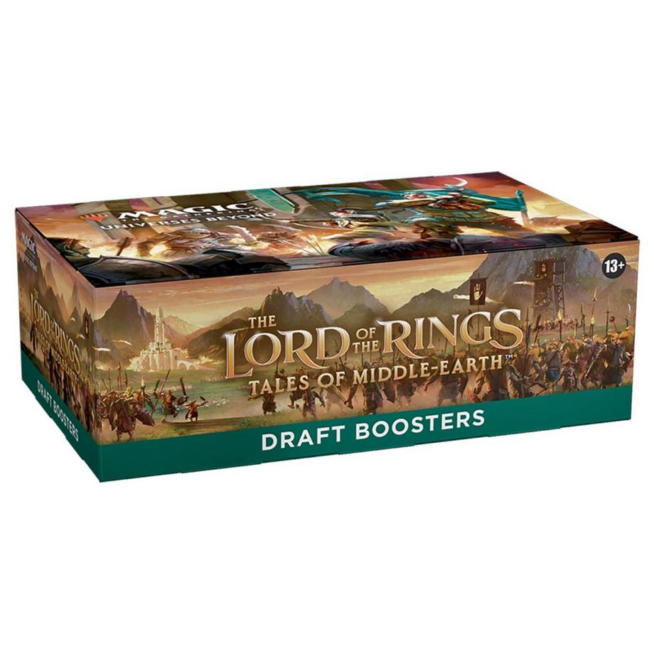 Wizards of the Coast  The Lord of the Rings: Tales of Middle-earth™ Draft Booster Display - Magic the Gathering - EN 