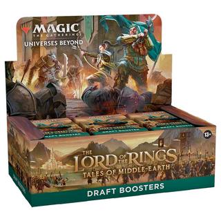 Wizards of the Coast  The Lord of the Rings: Tales of Middle-earth™ Draft Booster Display - Magic the Gathering - EN 