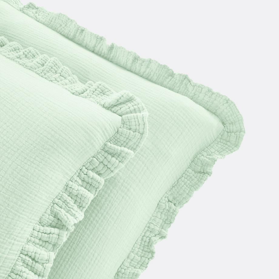 La Redoute Intérieurs Kumla Baumwoll-Musselin Kinder-Kopfkissenbezug  